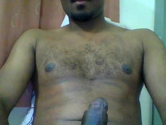 Big-Cock Asian Man Shows Off on Webcam 2