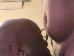 MUSCLE WOLF FELLATING HEFTY SAUSAGE