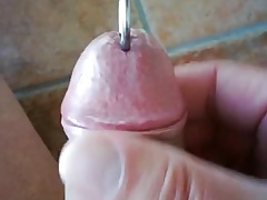 Sounding with cum