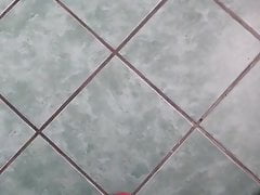 Jerkin off in the bathroom