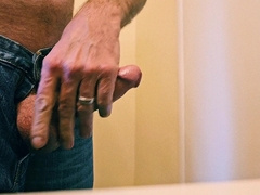 Father Jerks His Jizz-Shotgun To A Monstrous Cum-Shot