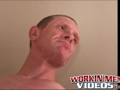Older amateur has a fun time stroking his cock on the couch