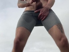 Public fap off on soccer realm