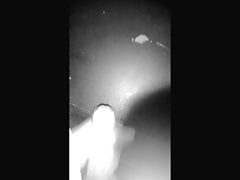 Black and White Cumshot on Desk