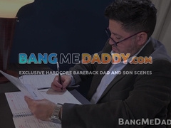 Hung twink Mark ass licks and barebacks chubby daddy Ferdinand