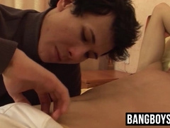 Hot man fucked bareback after dick sucking in hot sixtynine