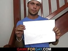 Big-cocked hetero dude seduced by stallion gay