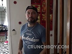 french slut creampied in jockstrap bareback by daddy master