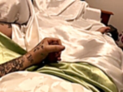 Satin Fetish have fun