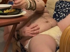 Having a Fattening Time at the Beach Building