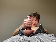 Boy trying to Relax after College & is the Orgasm the best Way? &#x2F; Horny &#x2F; Cute &#x2F; Huge
