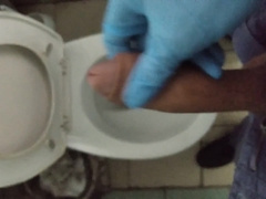 Shaft in Forearm, in Spandex Mitten - Part 1.