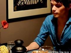 Twinks analfucking after romantic dinner
