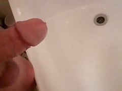 piss with an erection