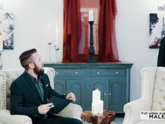 Marquee D.Angelo Penetrates A Bearded Milky Guy