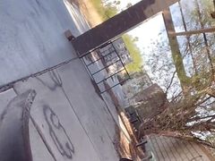 CRUISING PARK BIKING COCK HOT CUM ALMOST GOT CAUGHT