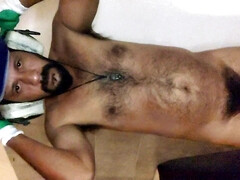 Hairy man cumshot