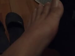 feet need your saliva
