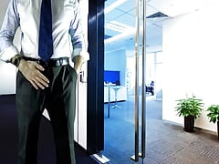 Wanking My Big Cock In The Office again (Fantasy) DIRTY DADDY VIDEO