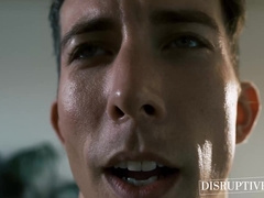 Muscular daddy Cain Marko destroys twink Isaac Parkers asshole with big dick