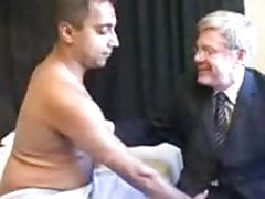 suit daddy with younger guy