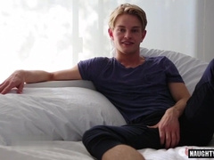 Molten Homosexual Faux-Cock With Cum Shot