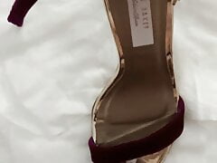 Cum in sister-in-laws party heels