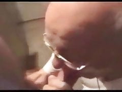 Old Man Sucking cock