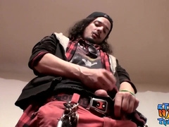 GAY-FOR-PAY BARE THUGS - Insane gay-for-pay amateur Max Harley faps sausage solo