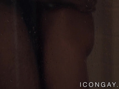 Bearded homo offers tight ass to young skinny lover