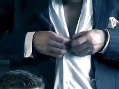 Bearded office manager is seduced by a hunk who wants anal sex