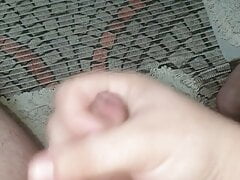 A little dick cuming ...