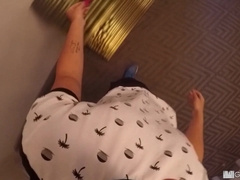 Tied Youngster Gets A Big Rod Shoveled Deep In His Bootie