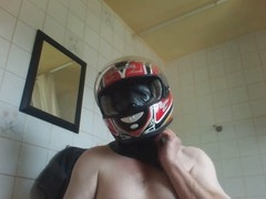 Helmet, latex