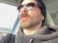 Uber-Cute man gets gas with a yam-sized ass speculum in his arse
