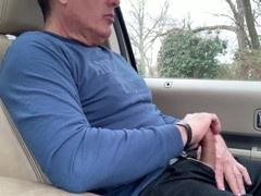 Long car wank and jizz. Masturbate and cum in my car with me. Plus dirty talk.