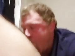 Straight Repairman Sucks Huge Cock