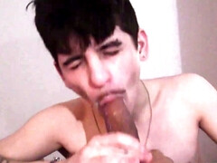Twink Latino hoe is going to get wild with BBC