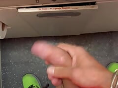 Cumming On The Airplane