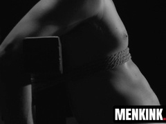 Unlucky dude Cody Winter gets tied to the chair to undergo EXTREME CBT