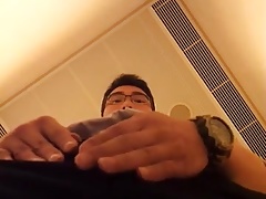 Asian gay jerks in suits