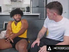 Gay missionary pounding, cum on ass, cheating boyfriend