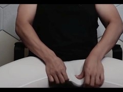 Cum challenge jerk off, edge with me, asian sports