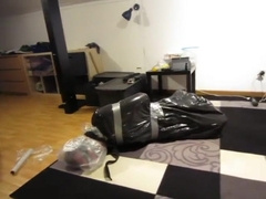 Trash bag bondage