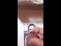 Second big cum for beautyful Prcinka printed face