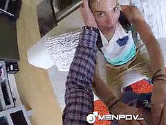 Jared insatiable has a sloppy bang fest with cub Adam Herst