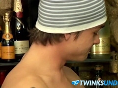 Dick fidler lowers down his undies for hardcore ass drilling