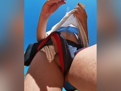 I Try Not To Erect In Public When I Wear Shorts But My Cock Sticks Out