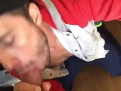 My friend sucks for me 6