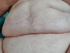 Rubbing my belly